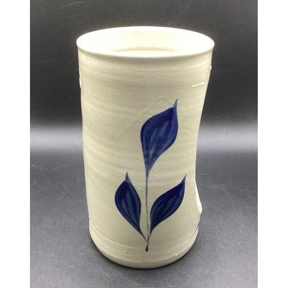 VTG 1990's Williamsburg Pottery Wall Hanging‎ Sconce Candle Holder Salt Glaze 6